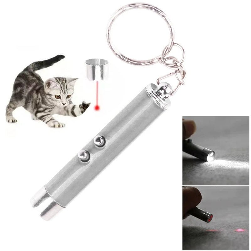 Teasing Cat Laser Pointer, Cat Laser Toy, Pet Training Chase Interactive Toy, Suitable for Kitten Cat and Dog Chase Game