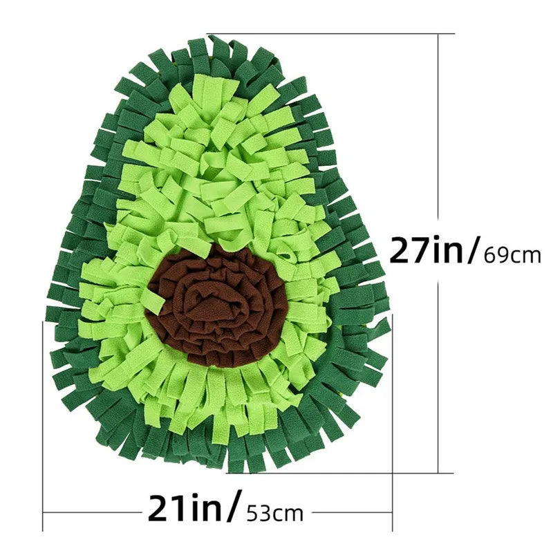 Sniffing Mat for Dog, Puzzle Toy, Pet Snack Feeding Mat, Boring Interactive Game, Training Blanket, Snuffle