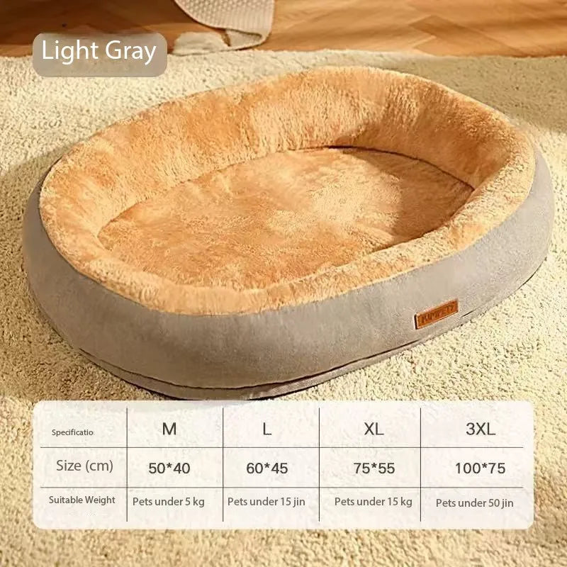 Winter Warm Small Dog Kennel Sleeping Puppy Cushion Cat Supplies Accessories Washable Calming Sofa Cat Dog Pet Bed