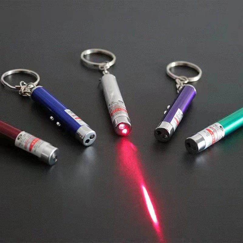 Teasing Cat Laser Pointer, Cat Laser Toy, Pet Training Chase Interactive Toy, Suitable for Kitten Cat and Dog Chase Game