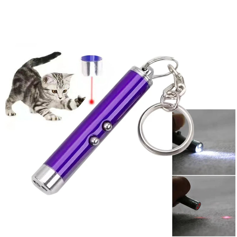 Teasing Cat Laser Pointer, Cat Laser Toy, Pet Training Chase Interactive Toy, Suitable for Kitten Cat and Dog Chase Game
