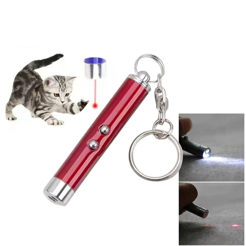 Teasing Cat Laser Pointer, Cat Laser Toy, Pet Training Chase Interactive Toy, Suitable for Kitten Cat and Dog Chase Game