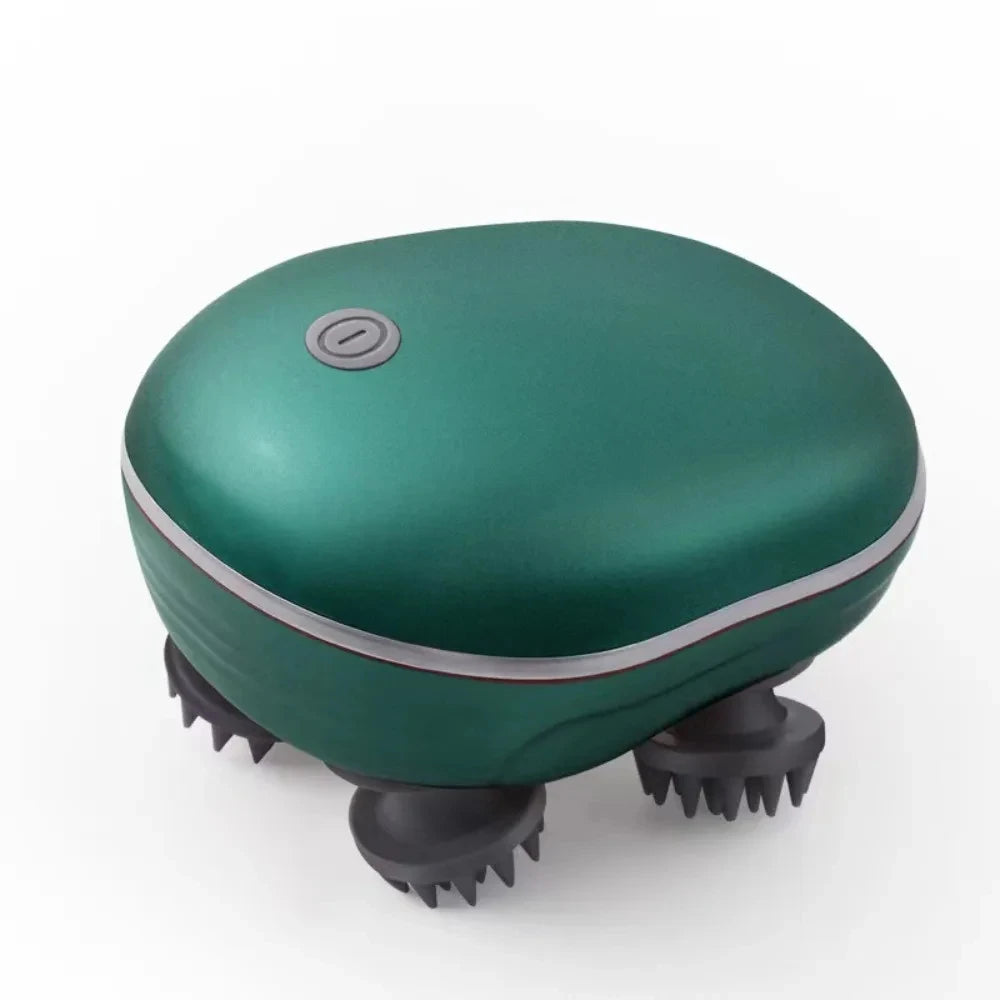 2-In-1 Electric Scalp Cleaner & Pet Massager – Deep Vibration Brush for Hair Wash & Pet Relaxation, Rechargeable & Easy to Clean