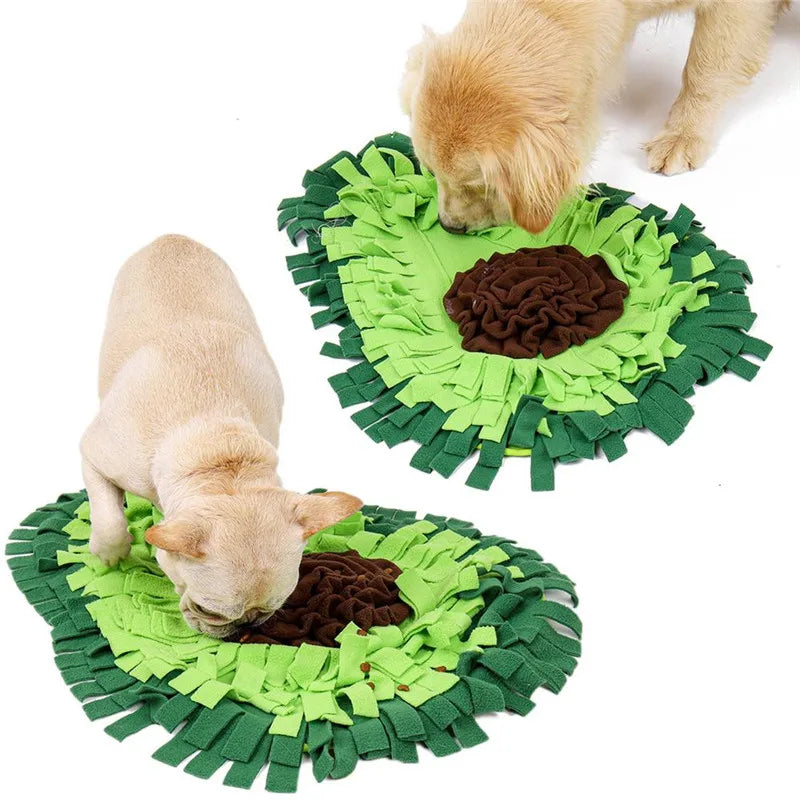 Sniffing Mat for Dog, Puzzle Toy, Pet Snack Feeding Mat, Boring Interactive Game, Training Blanket, Snuffle