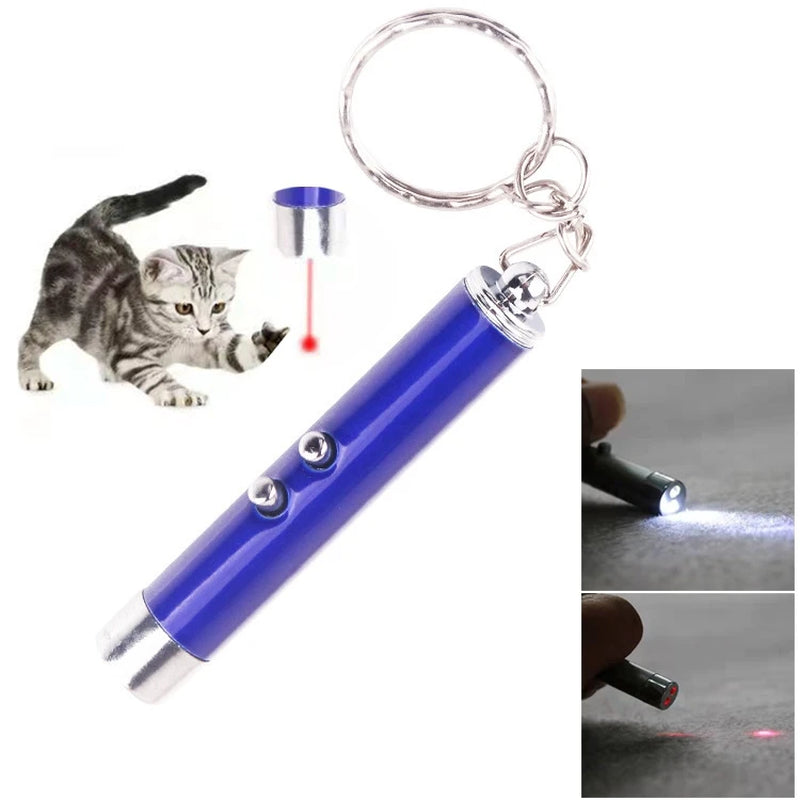 Teasing Cat Laser Pointer, Cat Laser Toy, Pet Training Chase Interactive Toy, Suitable for Kitten Cat and Dog Chase Game