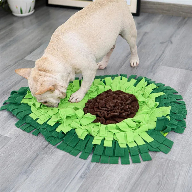 Sniffing Mat for Dog, Puzzle Toy, Pet Snack Feeding Mat, Boring Interactive Game, Training Blanket, Snuffle